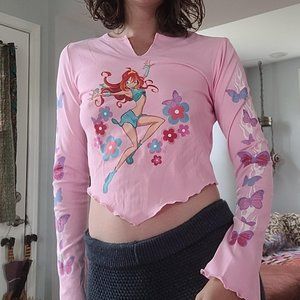 Dolls Kill Winx Club Collab Long Sleeve Shirt